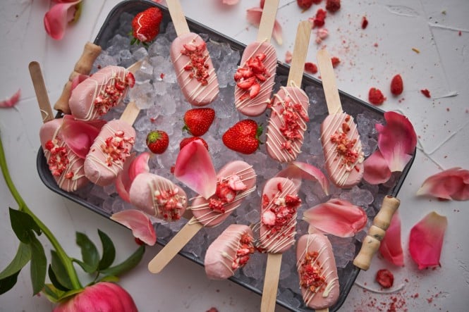SPAR Mahlzeit Erdbeer-Kokos-Eis