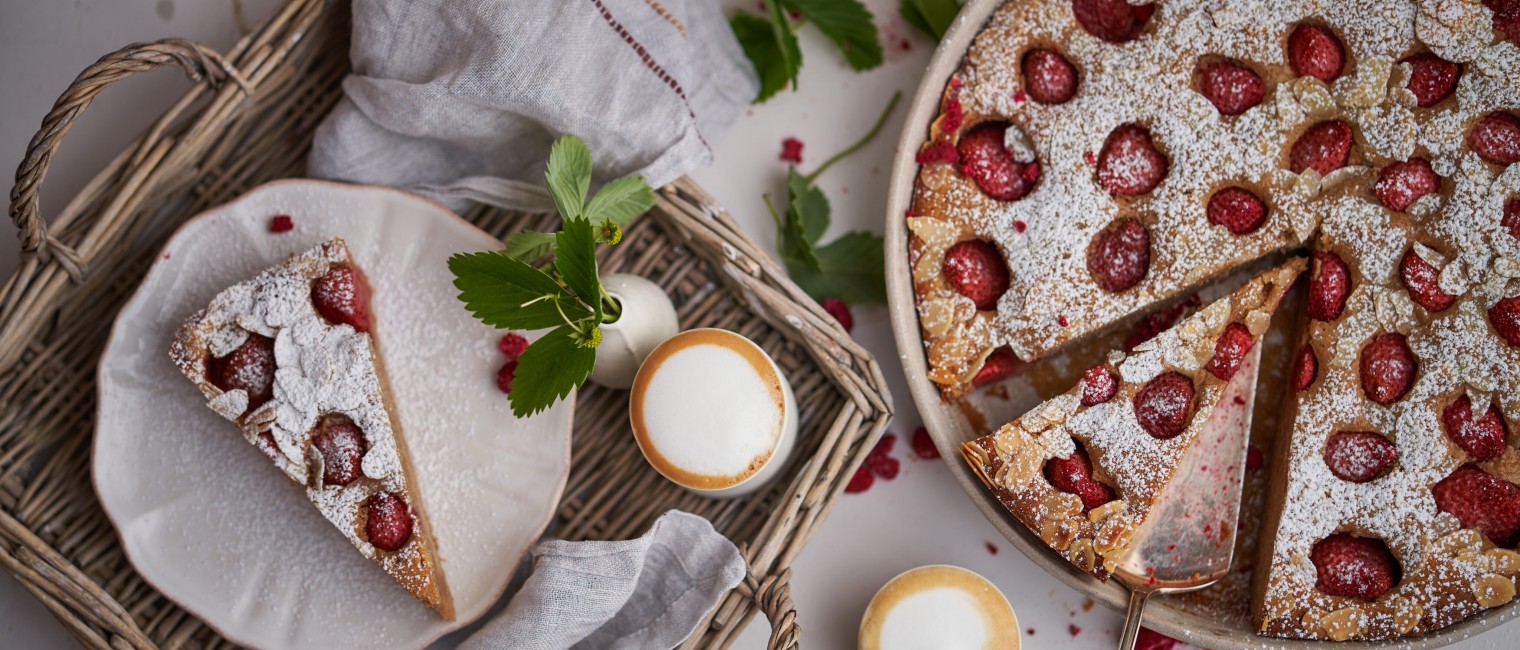 SPAR Mahlzeit Schoko-Erdbeer-Kuchen