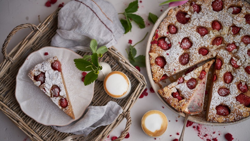 SPAR Mahlzeit Schoko-Erdbeer-Kuchen