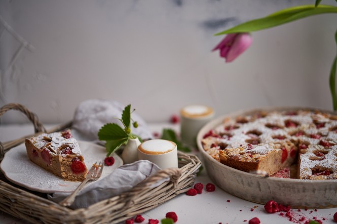 SPAR Mahlzeit Schoko-Erdbeer-Kuchen