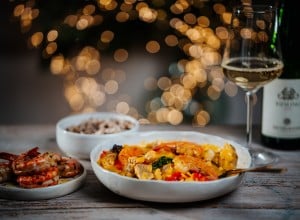 SPAR Mahlzeit Fisch-Pot-au-feu mit Garnelen und Safran