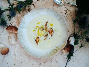 SPAR Mahlzeit Erdäpfelsuppe mit Pilzen und Majoran