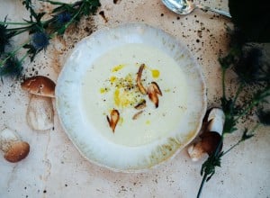 SPAR Mahlzeit Erdäpfelsuppe mit Pilzen und Majoran