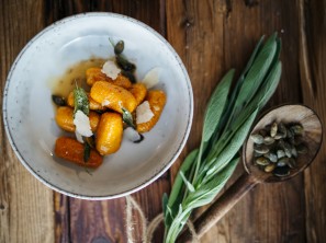 SPAR Mahlzeit Kürbis-Gnocchi mit Salbeibutter