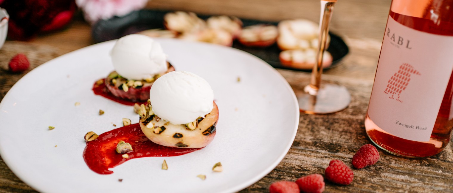 SPAR Mahlzeit Gegrillter Pfirsich Melba