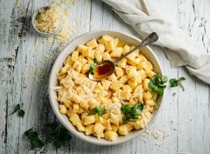 SPAR Mahlzeit Gnocchi mit Butter und Parmesan