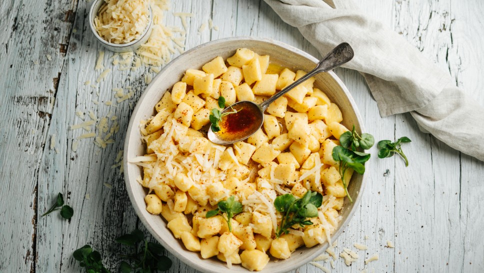 SPAR Mahlzeit Gnocchi mit Butter und Parmesan