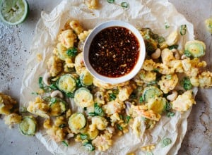 SPAR Mahlzeit Garnelen-Gemüse-Tempura mit Ponzu-Sauce