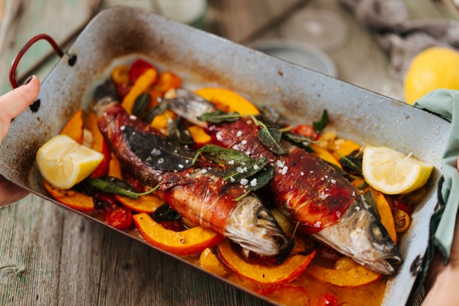 SPAR Mahlzeit! Branzino Saltimbocca