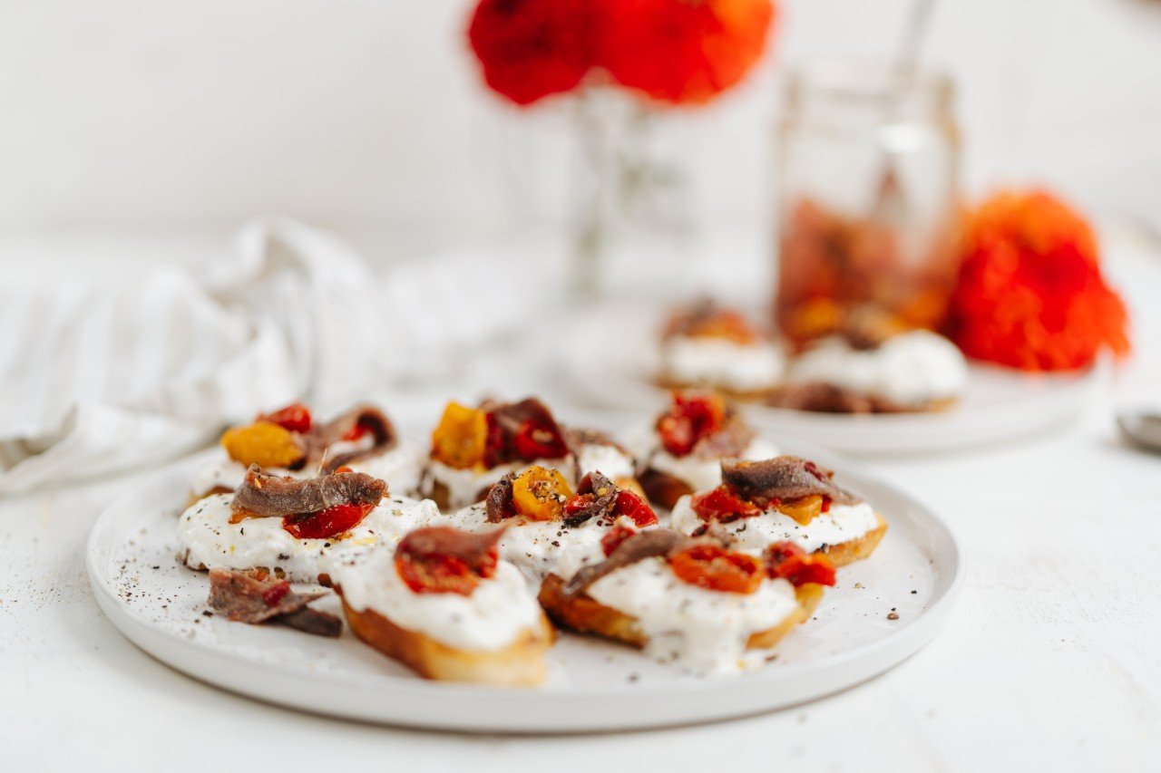 Crostini Burrata Stracciatella