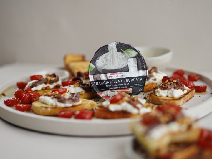 Crostini Burrata Stracciatella