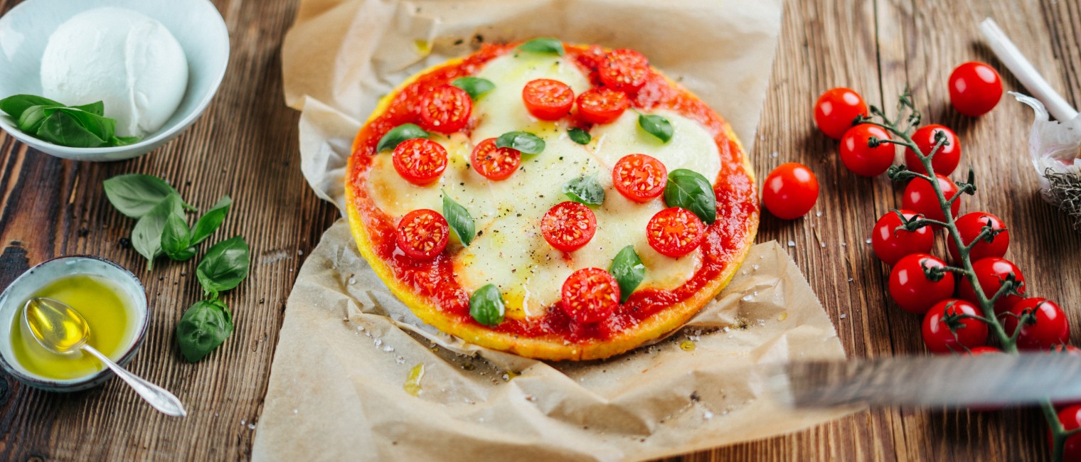 SPAR Mahlzeit Polenta-Pizza Margherita