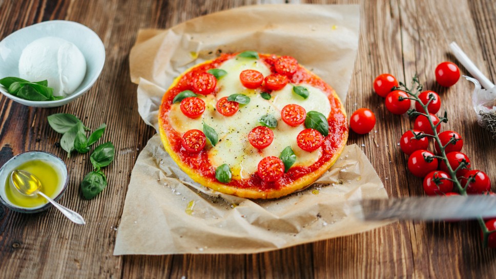 SPAR Mahlzeit Polenta-Pizza Margherita