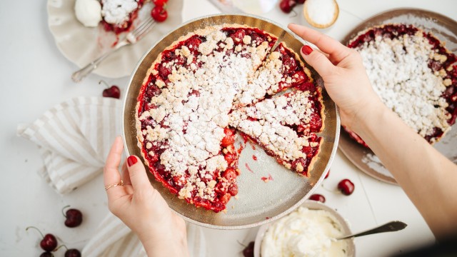 SPAR Mahlzeit Kirsch-Streuselkuchen