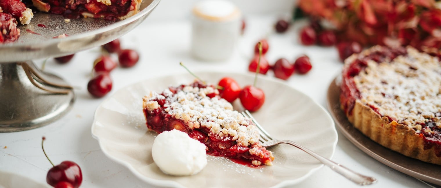 SPAR Mahlzeit Kirsch-Streuselkuchen