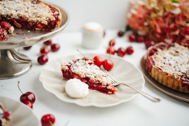 SPAR Mahlzeit Kirsch-Streuselkuchen
