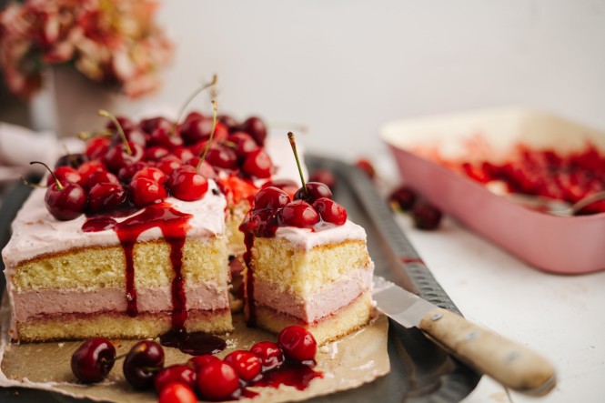 SPAR Mahlzeit, Kirschcream-Cheesetorte