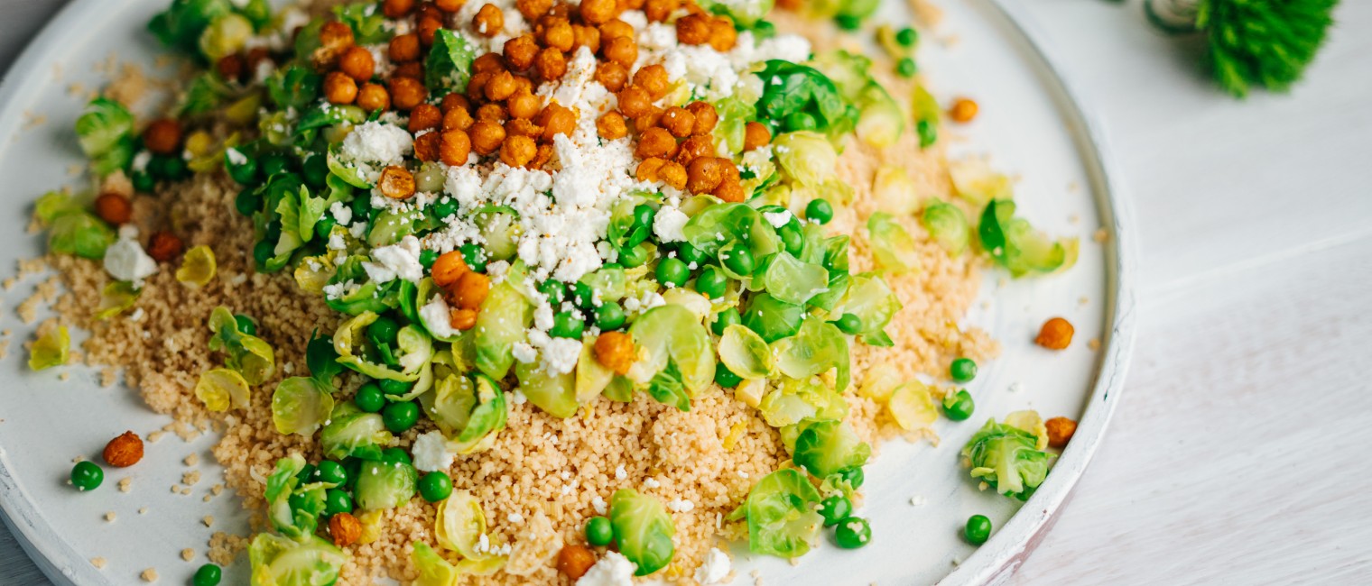 SPAR Mahlzeit Zitronen-Couscous mit grünem Gemüse