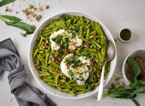 SPAR Mahlzeit Frühlingspasta mit Bärlauchpesto