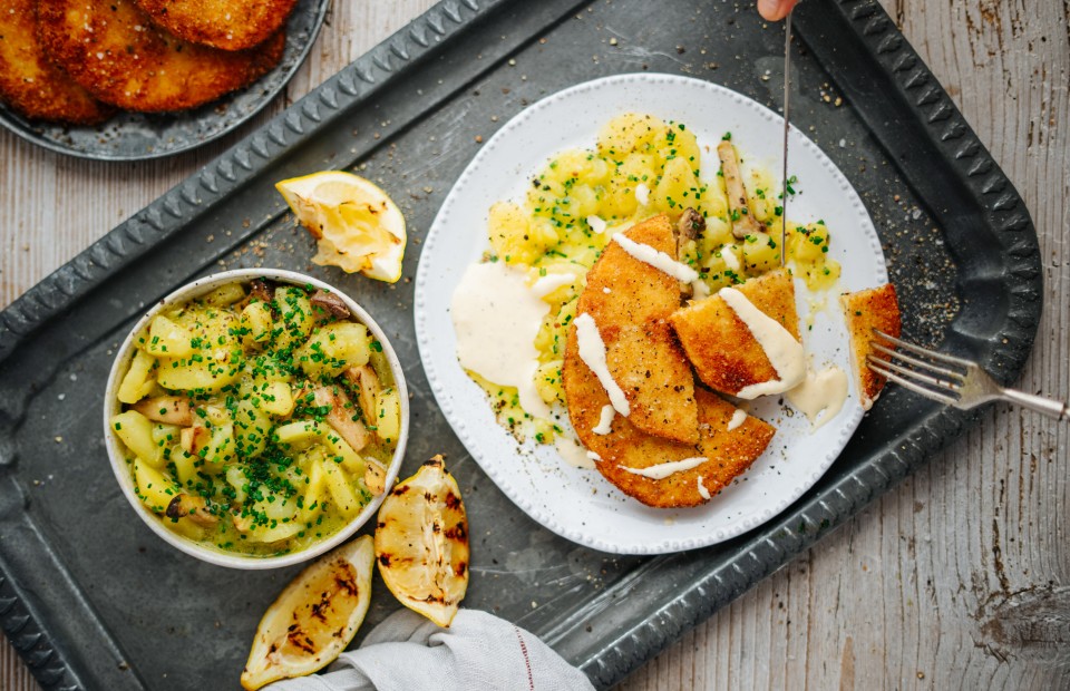 SPAR Mahlzeit Sellerie Schnitzel