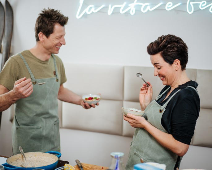 SPAR Mahlzeit ÖSV Kochen BTS