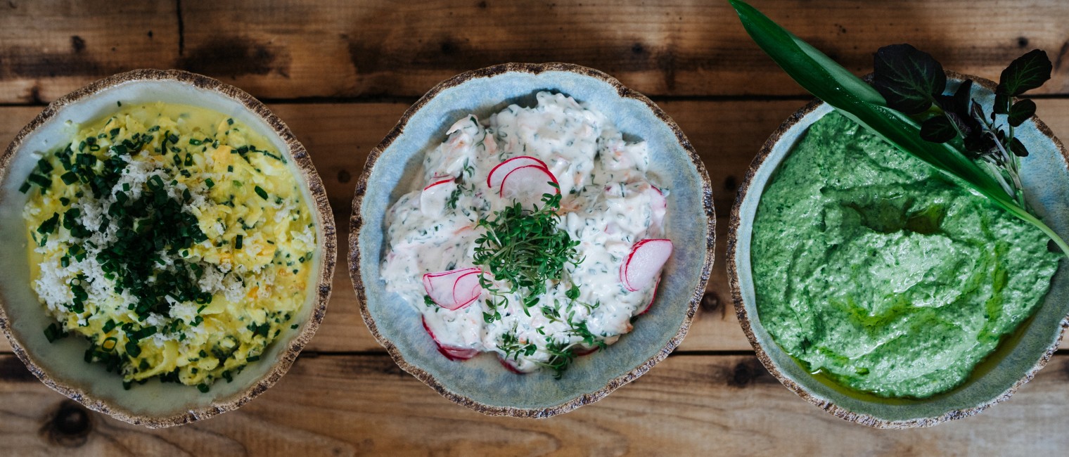 Aufstriche für die Osterjause