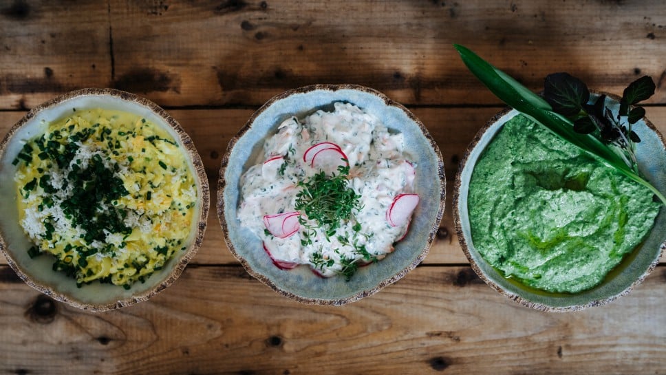 Aufstriche für die Osterjause