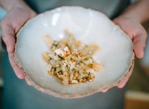 SPAR Mahlzeit Caramelle mit Brennesseln, Pecorino und Pinienkernen