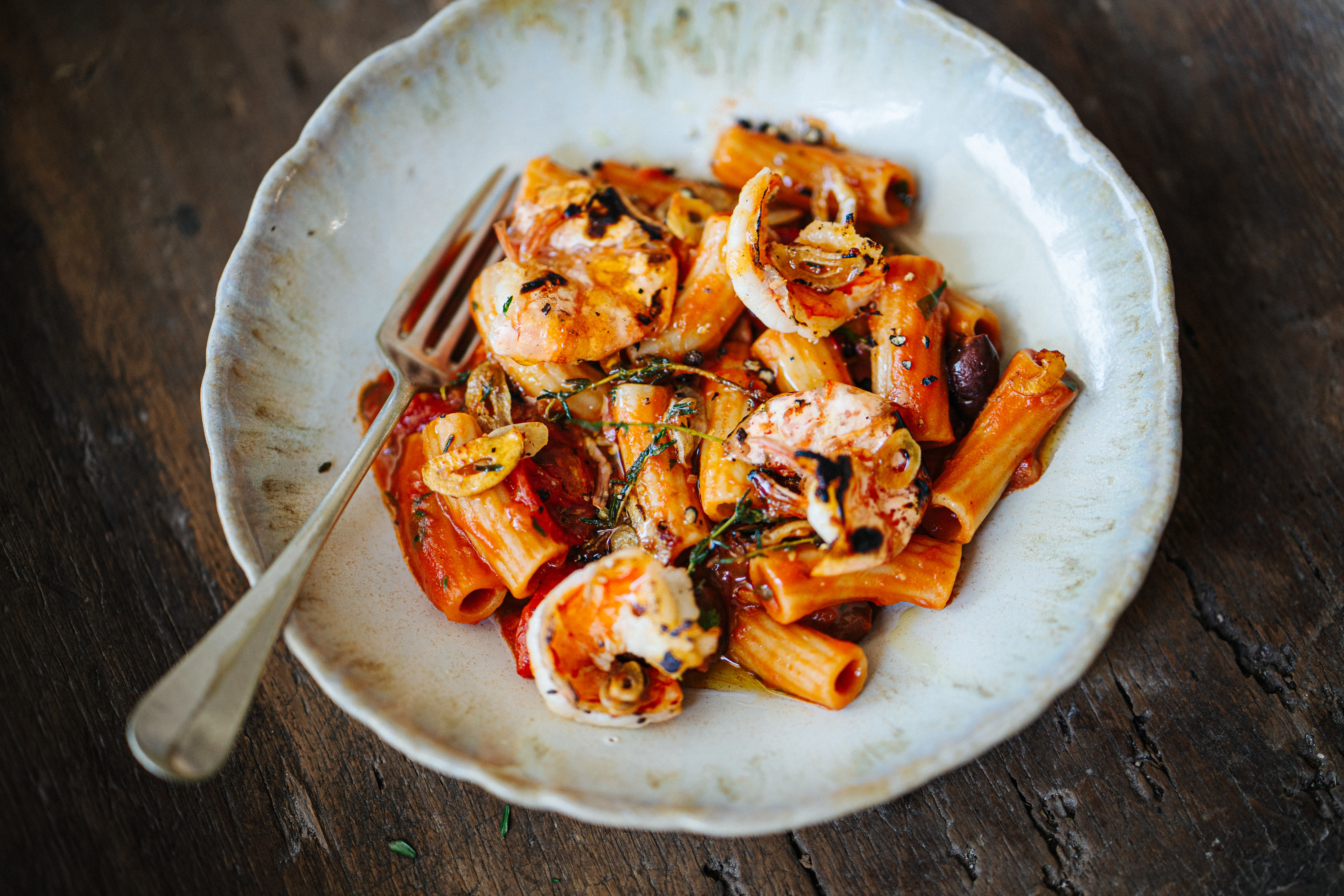 Garnelen Rotbarsch Pasta - Rezepte Suchen