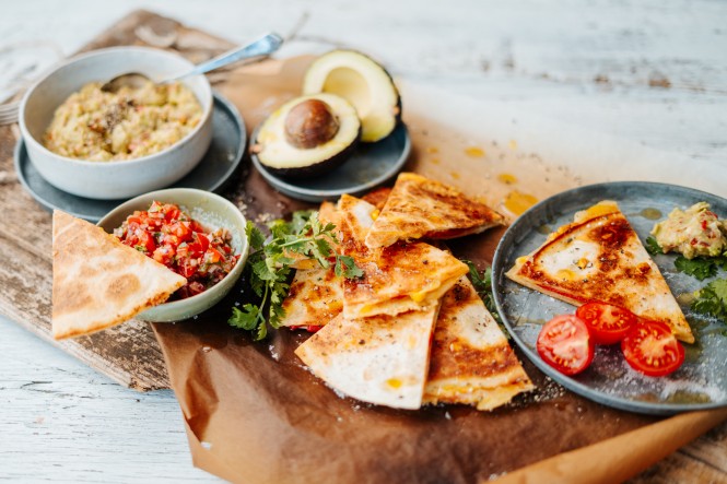 SPAR Mahlzeit! Schnelle Quesadillas mit Tomaten-Salsa