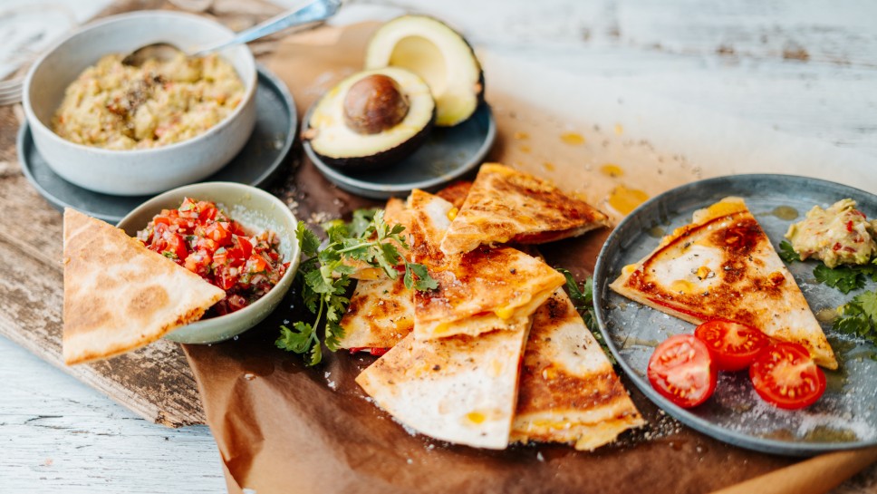SPAR Mahlzeit! Schnelle Quesadillas mit Tomaten-Salsa