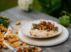 Eierschwammerl-Risotto