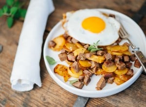 SPAR Mahlzeit Tiroler Gröstl mit Spiegelei