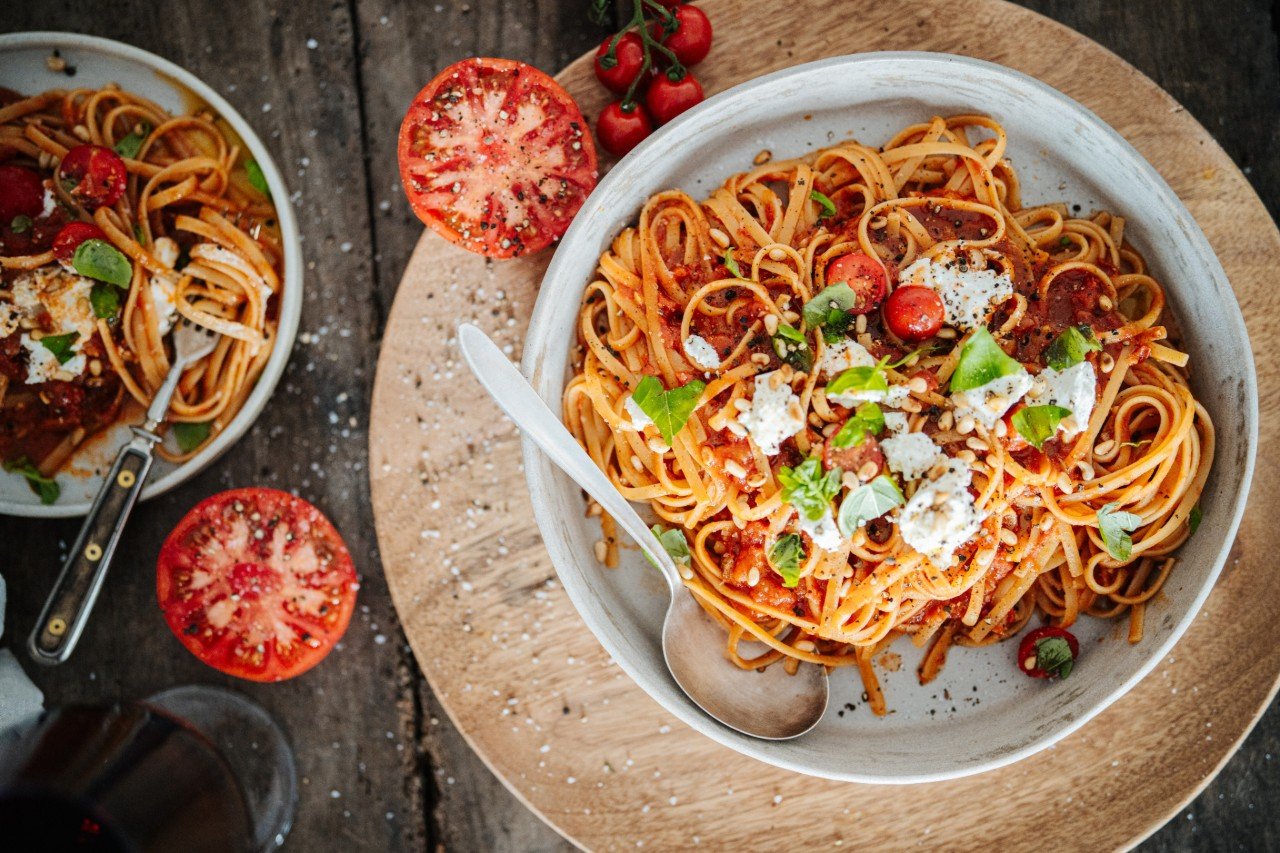 Spaghetti alla Napoletana » Rezept | SPAR Mahlzeit! Spaghetti alla Napoletana » Rezept | SPAR Mahlzeit!