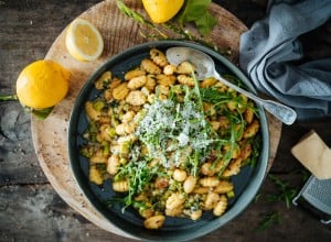 Gnocchi mit Spargel Rahmsauce