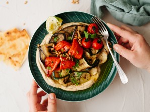 SPAR Mahlzeit! Grillgemüse mit Hummus