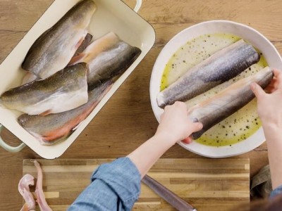 SPAR Mahlzeit 80Grad Fischfilet Schritt für Schritt