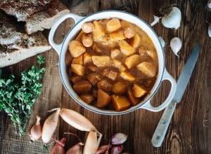 SPAR Mahlzeit Erdäpfelgulasch mit Würstel