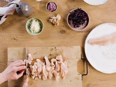 SPAR Mahlzeit Fisch kaltgaren Schritt für Schritt