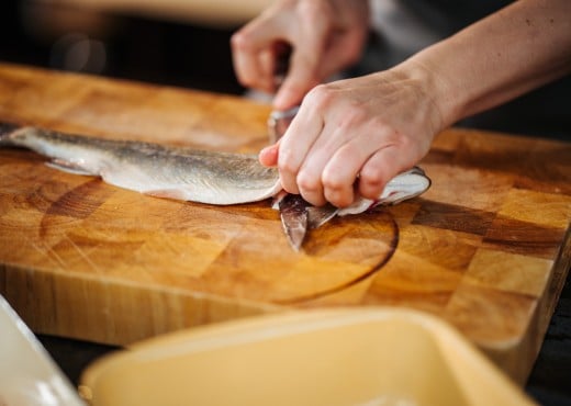 SPAR Mahlzeit Fisch filetieren 