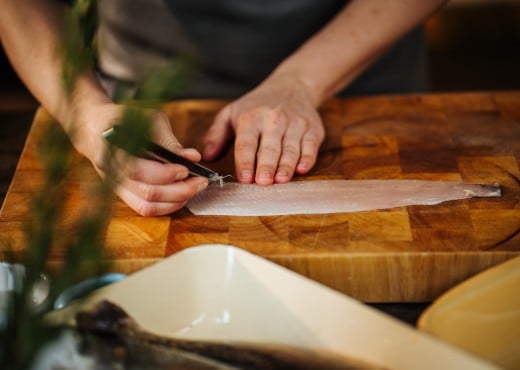 SPAR Mahlzeit Fisch filetieren 