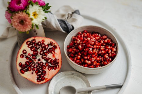 SPAR Mahlzeit Granatapfel entkernen