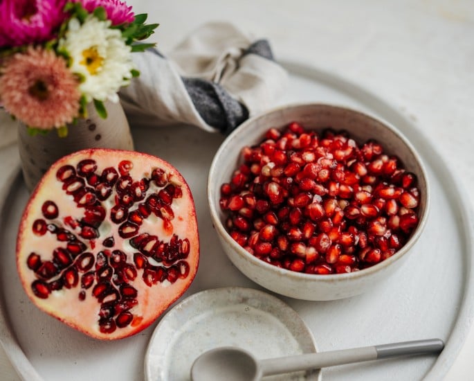 SPAR Mahlzeit Granatapfel entkernen