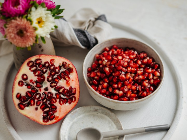 SPAR Mahlzeit Granatapfel entkernen