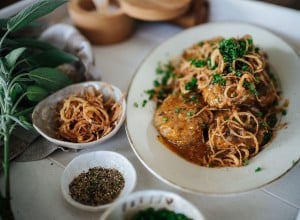 SPAR Mahlzeit Kalbsbutterschnitzerl mit Röstzwiebeln