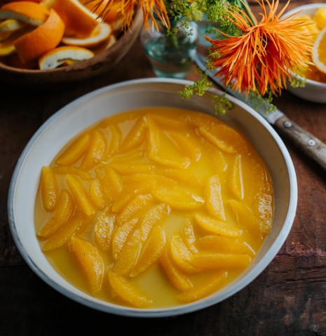 SPAR Mahlzeit Orange filetieren
