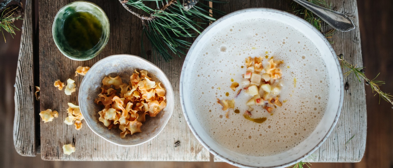 SPAR Mahlzeit Pastinaken Cremesuppe mit Trüffelöl