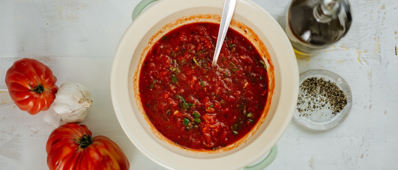 SPAR Mahlzeit! Schritt-für-Schritt Pizzasauce
