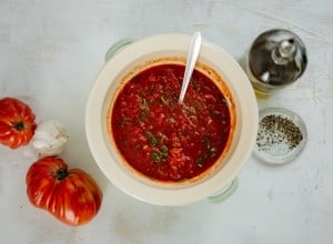 SPAR Mahlzeit! Schritt-für-Schritt Pizzasauce