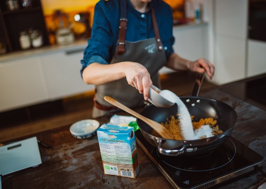 SPAR Mahlzeit Flaumige Topfenknödel mit Butterbrösel